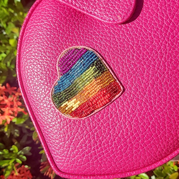 Mary frances rainbow kiss bag handbag nwt - Picture 6 of 16